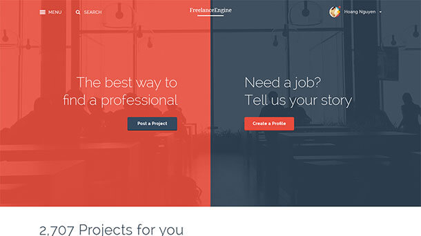 FreelanceEngine-WordPress-theme