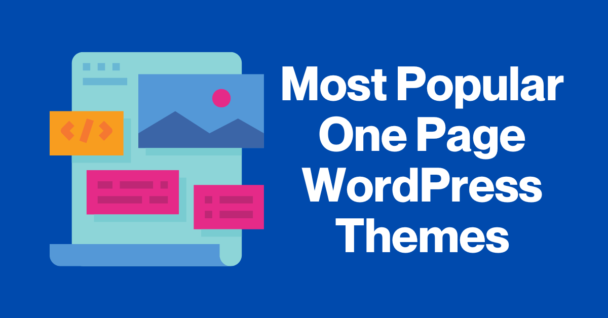 Popular One Page WordPress Themes