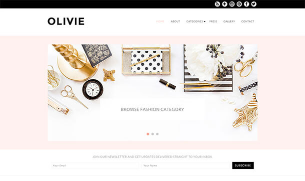 Olivie Theme