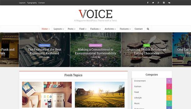 Voice-WordPress-Theme