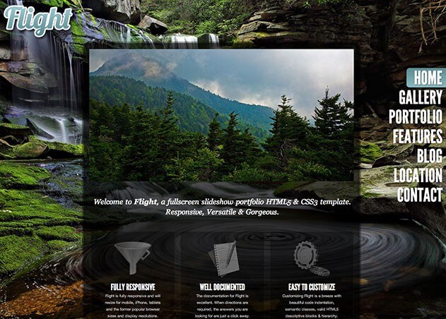 flight-theme-full-screen-portfolio-theme