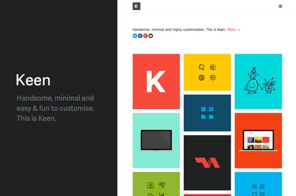 keen-flat-metro-style-wp-theme