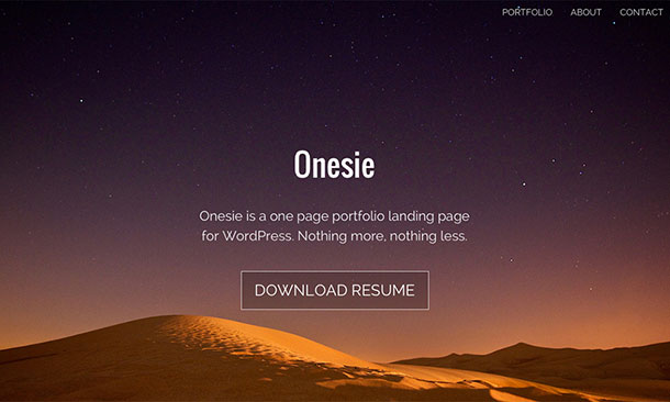 onesie-wordpress-theme