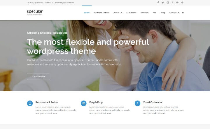 specular-wordpress-business-theme