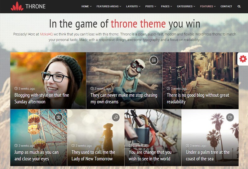 throne-wordpress-responsive-theme-front