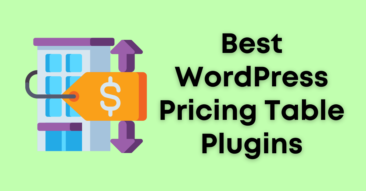 WordPress Pricing Table Plugins