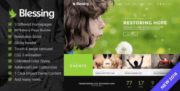 Blessing Responsive WordPress Theme