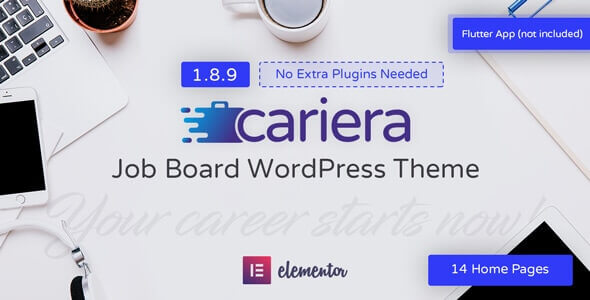 Cariera Job Board WordPress Theme