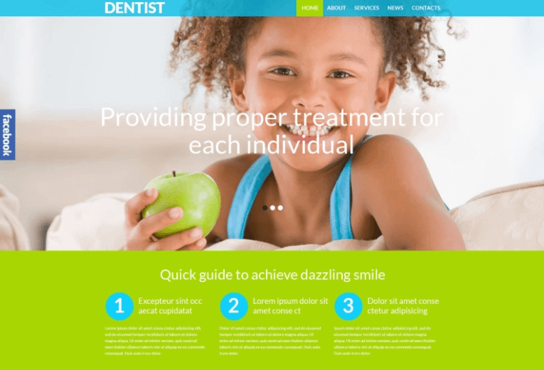 Dental Clinic WordPress Theme