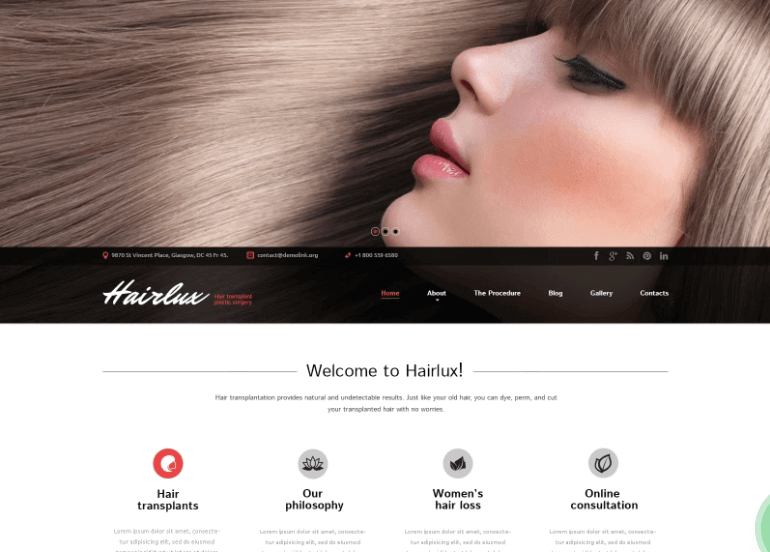 Hair Transplantation Theme