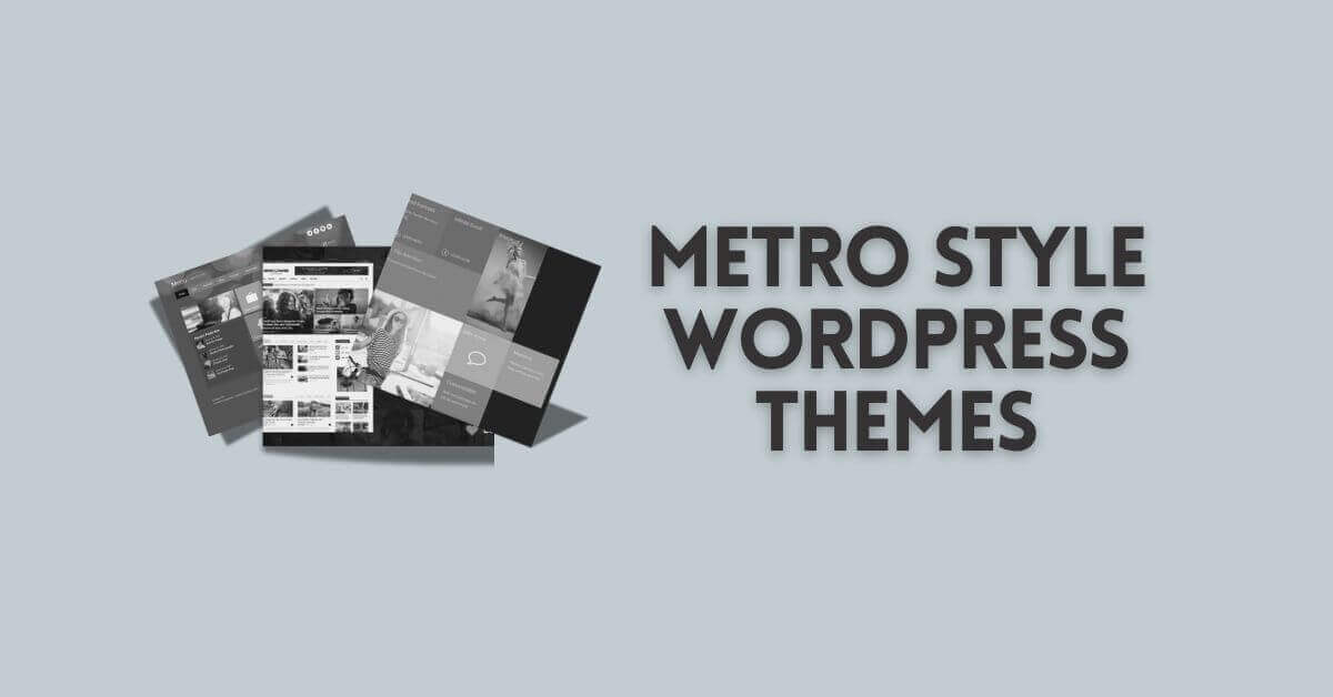 Metro Style WordPress Themes