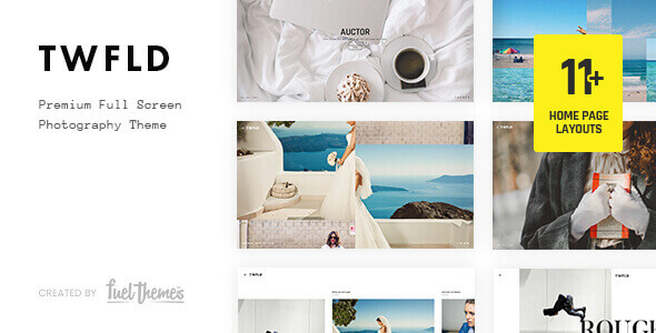 TwoFold Photography WordPress Theme
