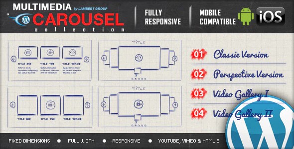 Multimedia Responsive Carousel Plugin