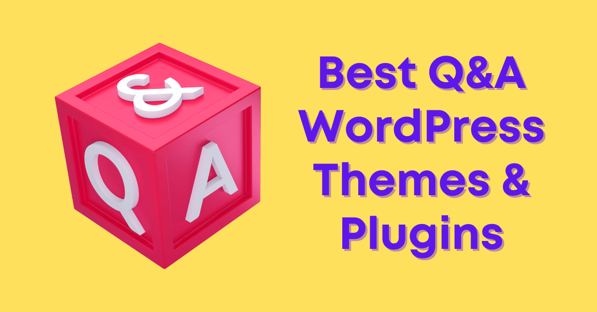 Q&A WordPress Themes & Plugins