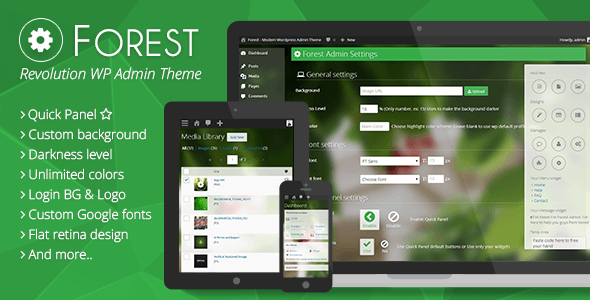 Forest WordPress Theme