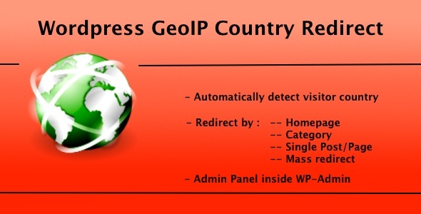 WP GeoIP Country Redirect