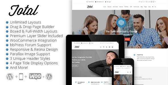 Total - Responsive Multi-Purpose WordPress Theme