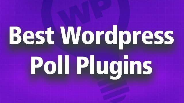 Premium WordPress Poll Plugins