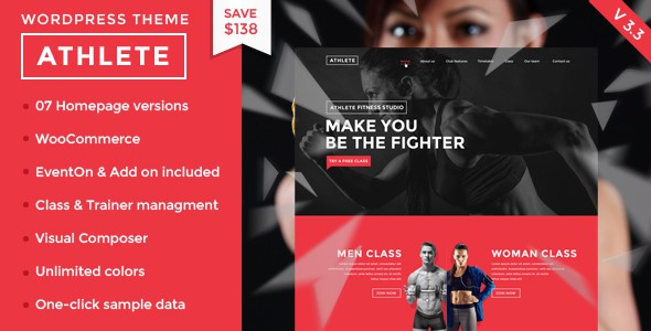 WordPress Fitness Themes-2