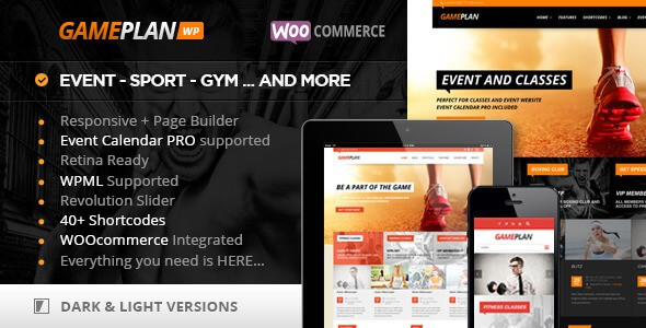 WordPress Fitness Themes 3