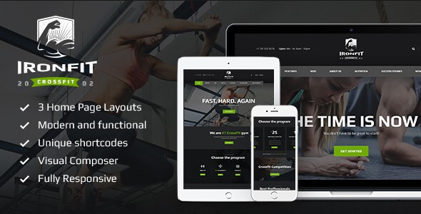 WordPress Fitness Themes 5