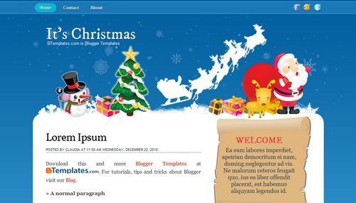 best-responsive-christmas-blogger-templates-2