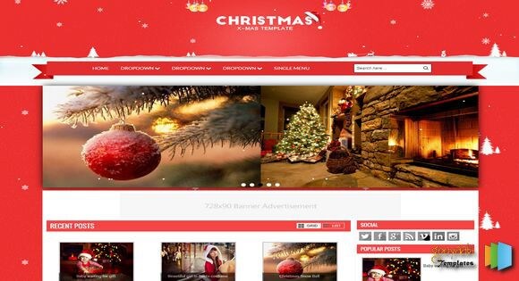 best-responsive-christmas-blogger-templates-8