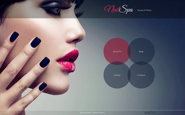 Nail Salon Responsive