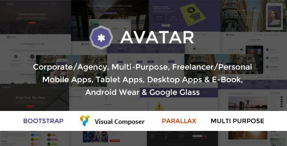 avatar-one-multi-page-parallax-wordpress-theme