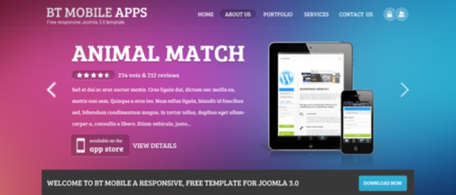 bt-mobile-apps-free-responsive-joomla-templates