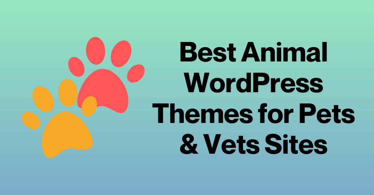Animal WordPress Themes for Pets & Vets Sites