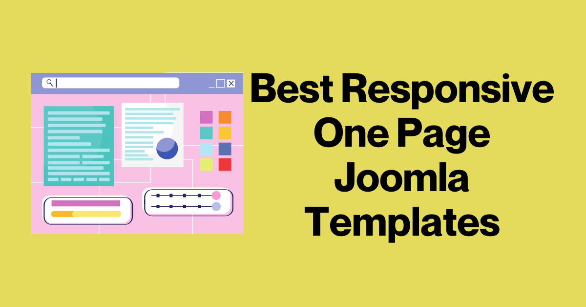 Responsive One Page Joomla Templates
