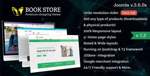 bookstore-responsive-joomla-ecommerce-template