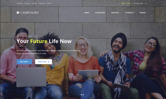 campus-life-club-template