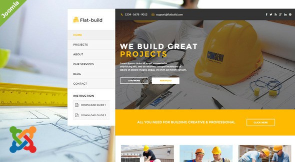 flatbuild-construction-joomla-template