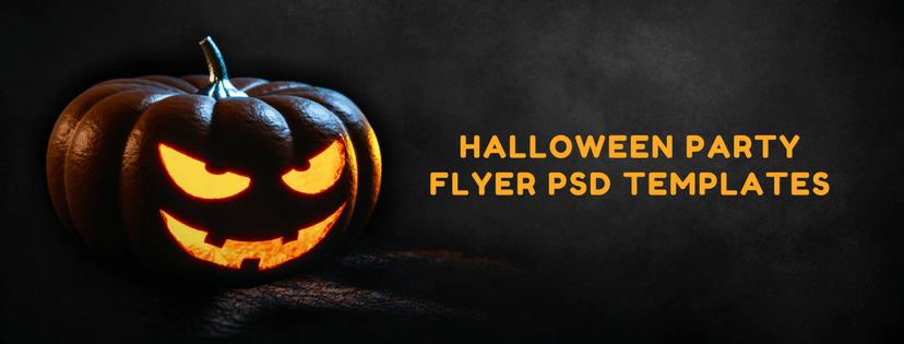 Halloween Party Flyer PSD Templates