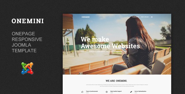 onemini-onepage-responsive-joomla-template