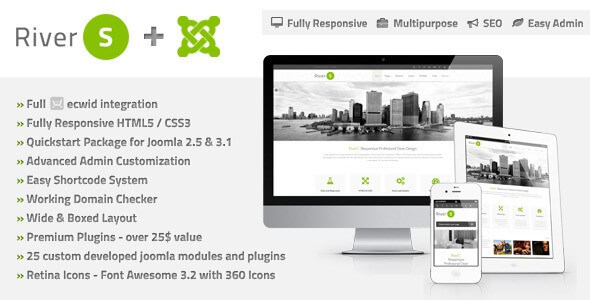 Optimized Hosting Joomla Templates