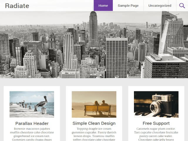 radiate-free-blogging-wordpress-theme