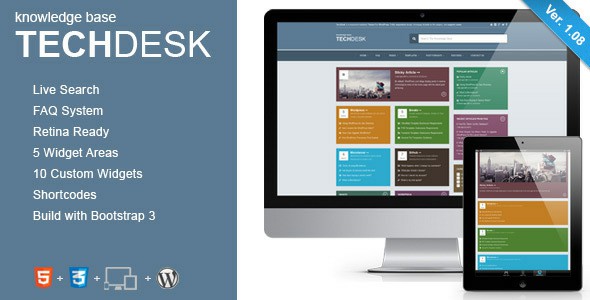 techdesk-responsive-knowledge-base-faq-theme