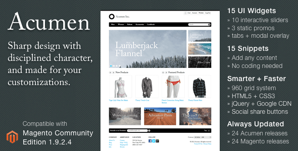 Acumen Magento Theme