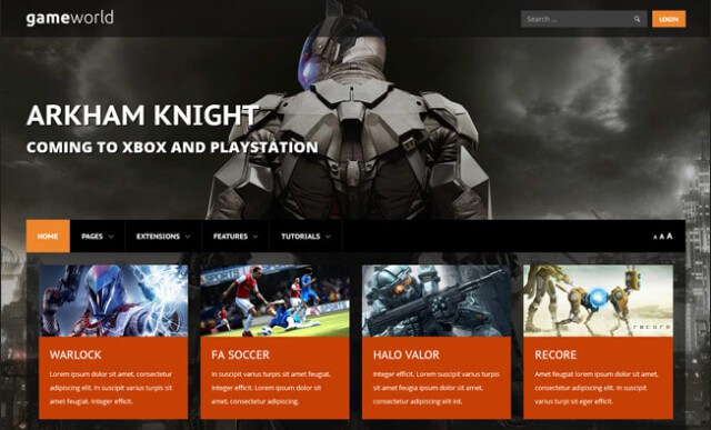 game-world-joomla-club-template