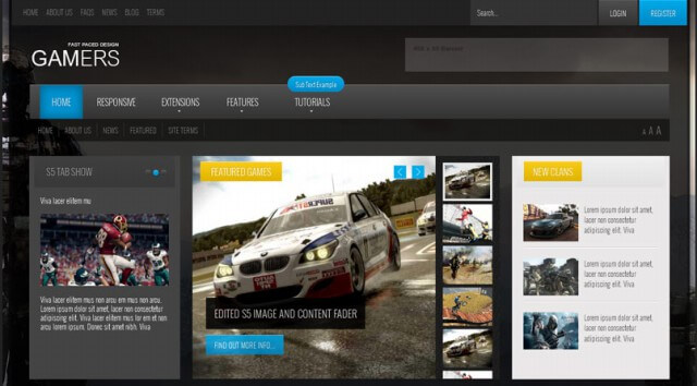 gamers-joomla-club-template