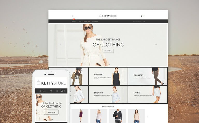 KettyStore Magento Theme