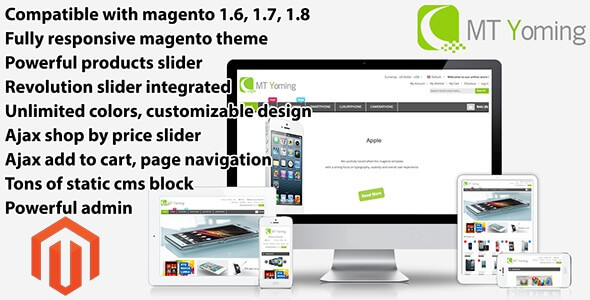 Yoming Technology Responsive Magento Theme
