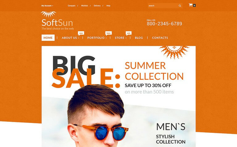 SoftSun WooCommerce Theme