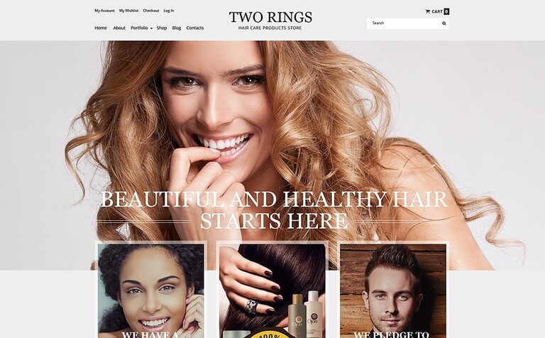 Two Rings WooCommerce Theme