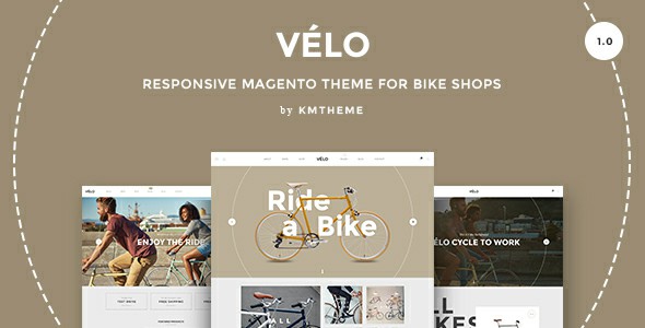 Velo – Responsive Magento Theme for Bike Shops