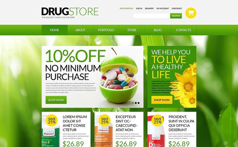 Drugstore WooCommerce Theme