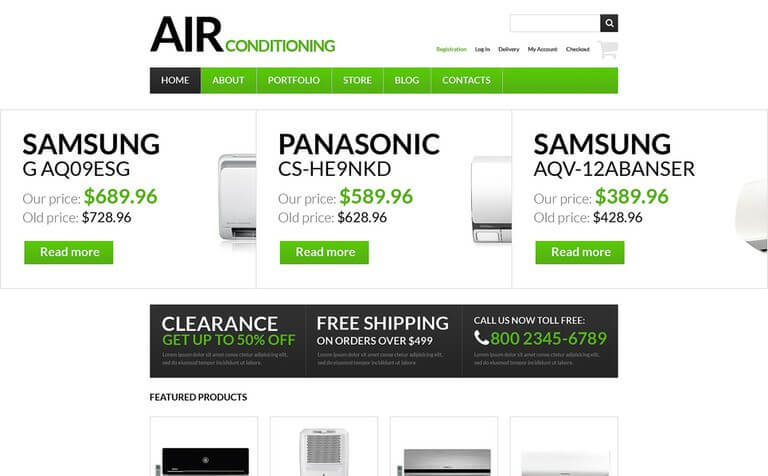 Fresh Air Supplier WooCommerce Theme